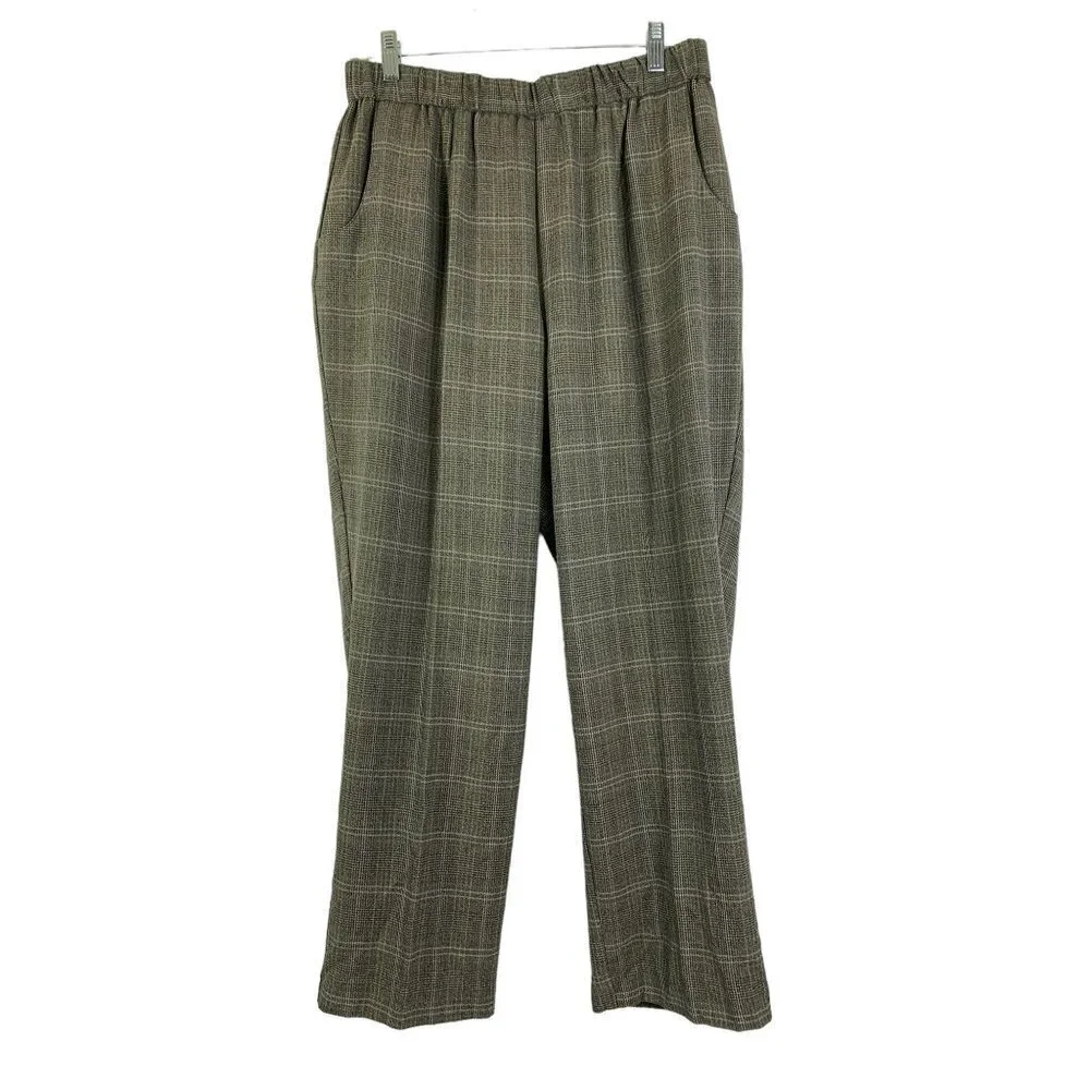 Sag Harbor Women's Stretch Short Length Pants